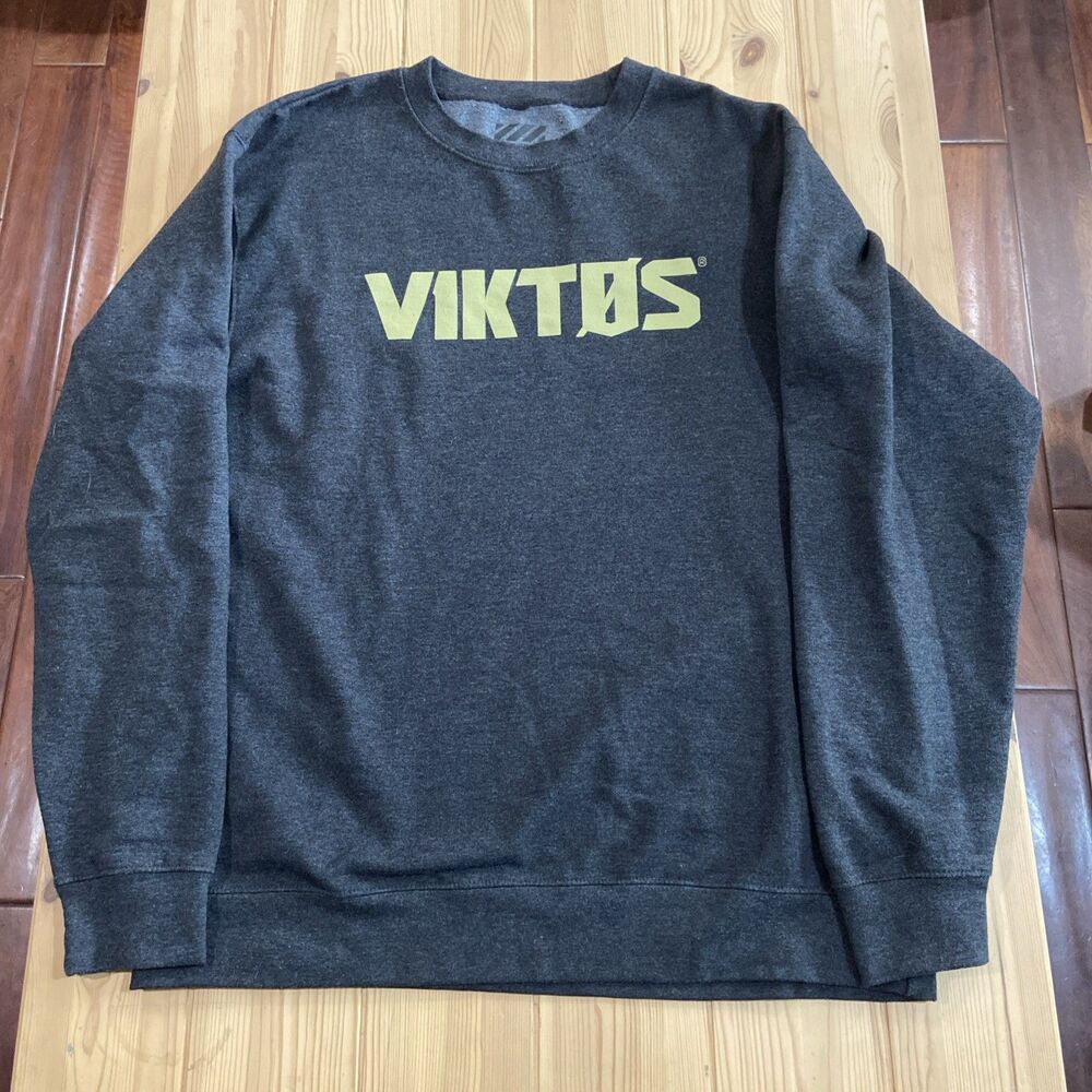 Men's Viktos Crew Neck Pullover Long Sleeve Sweatshirt Operator Tactical Size XL